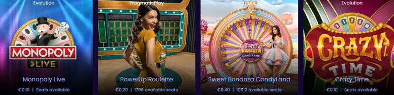 Live casino Bitdreams